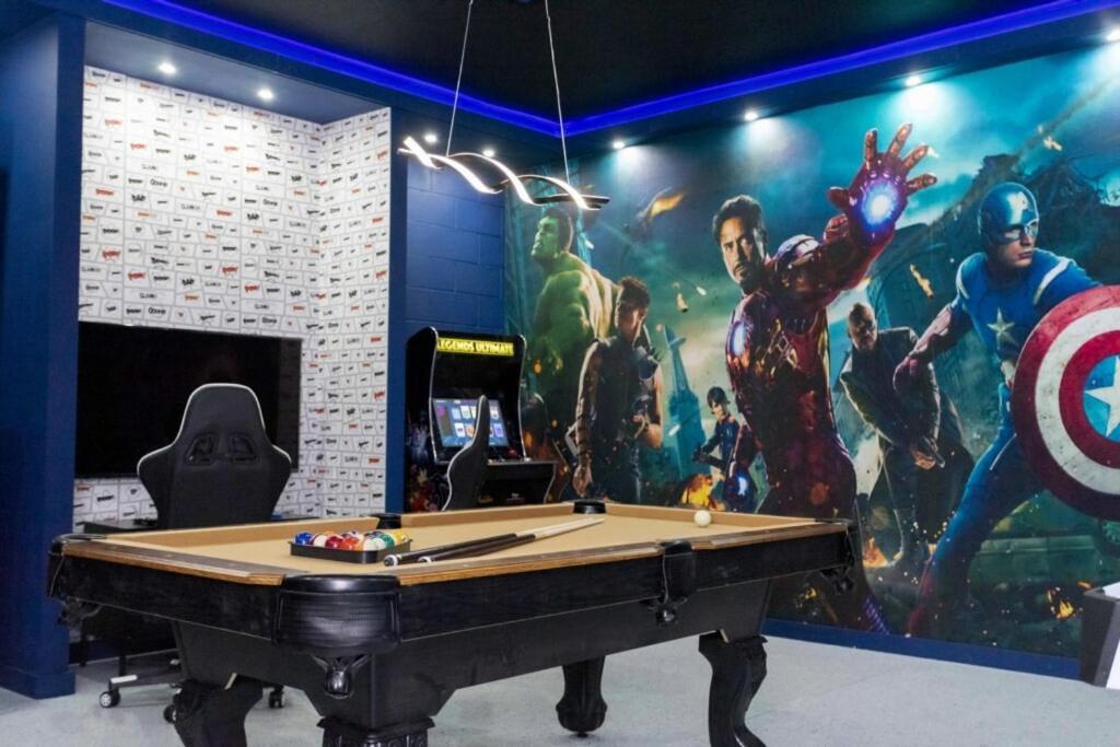 6 Bedrooms Pool And Game Room - 2 Miles To Disney 7817 Орландо Экстерьер фото